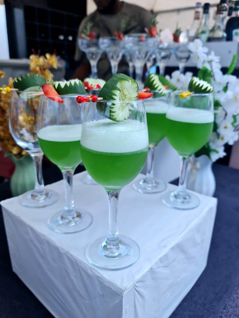 Gin Basil cocktail by SipNDrink