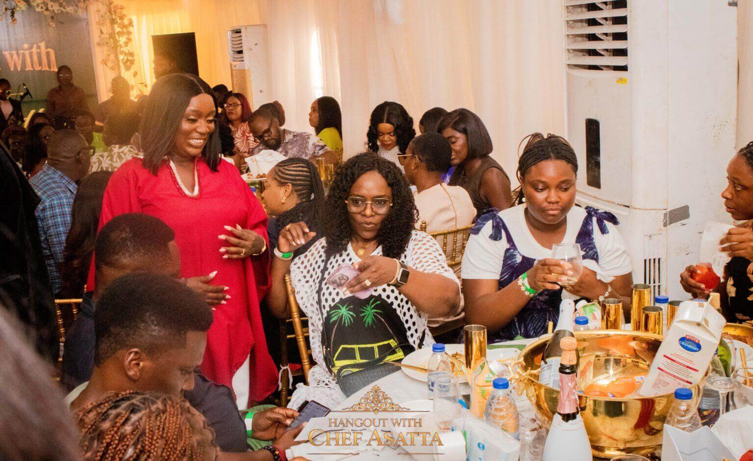 Guests enjoying a SipNDrink hangout